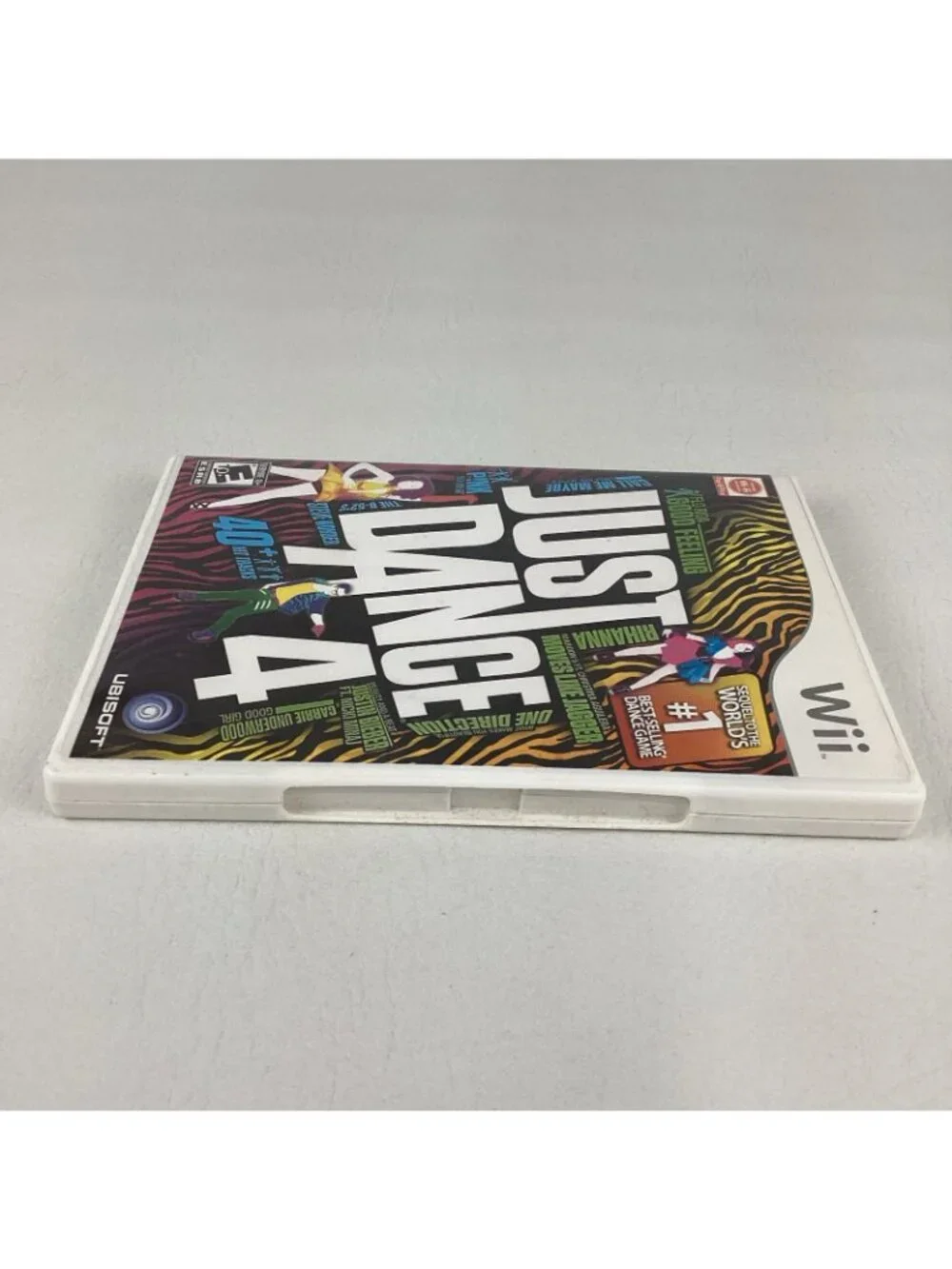 Nintendo Wii Video Game Just Dance 4 Ubisoft 2012 Battle Mode Workout Manual